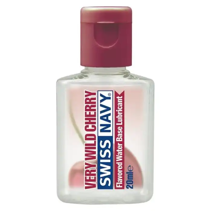 Лубрикант Swiss Navy Very Wild Cherry Lube с ароматом вишни - 20 мл - Flavor Lubes
