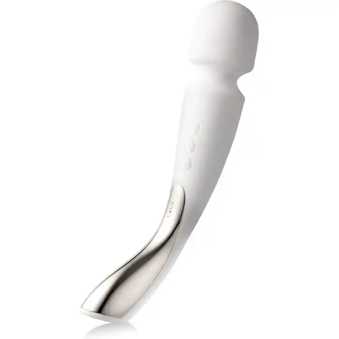 Профессиональный массажер Smart Wand Medium белого цвета