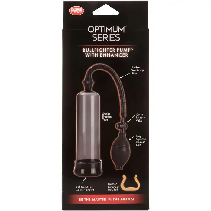 Помпа с грушей Bullfighter Pump with Enhancer - Optimum Series. Фотография 6.
