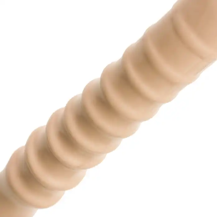 Телесный анальный стимулятор Anal Twist - 29 см - The Classics. Фотография 2.