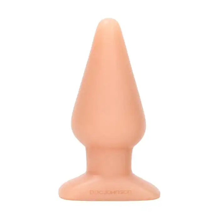 Большая телесная пробка PLATINUM SILICONE - Platinum Premium Silicone
