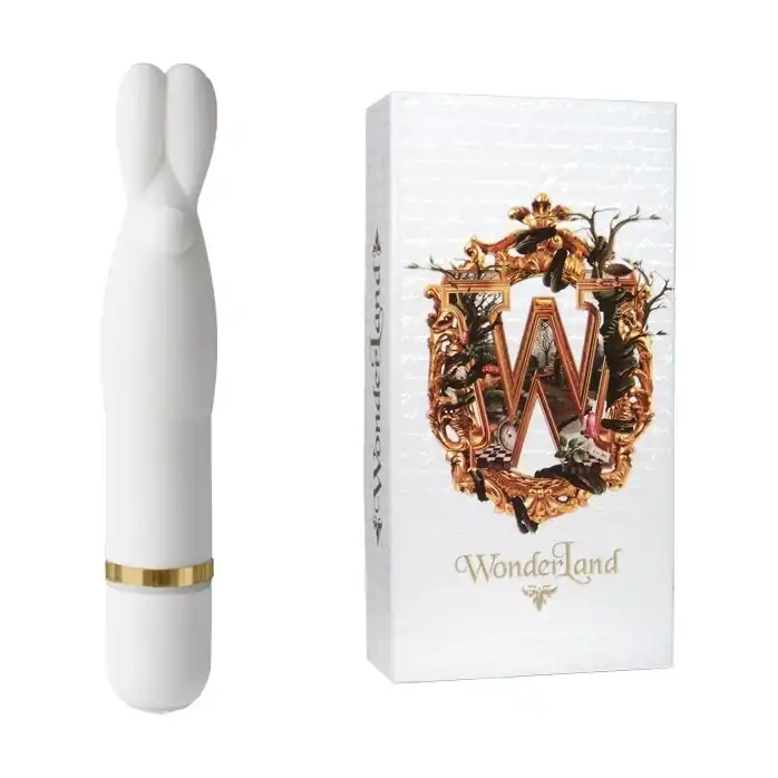 Силиконовый кролик THE WHITE WABBIT - WonderLand