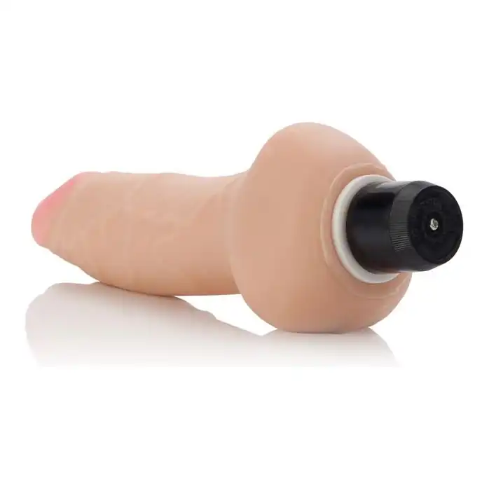 Реалистичный вибратор Futurotic Ballsy Vibrating Dong 4.5 - 16 см. Фотография 4.