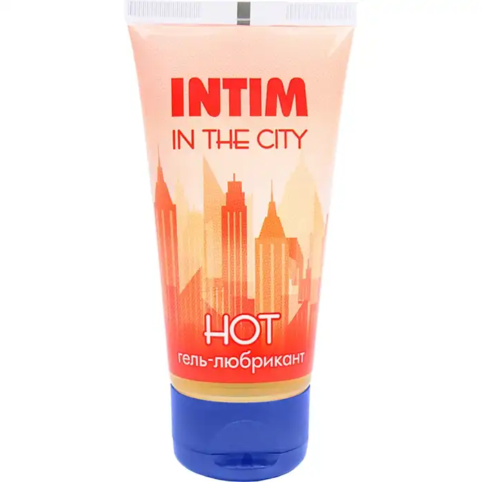Стимулирующий гель-лубрикант Intim Hot - 60 гр - Серия Intim in the city