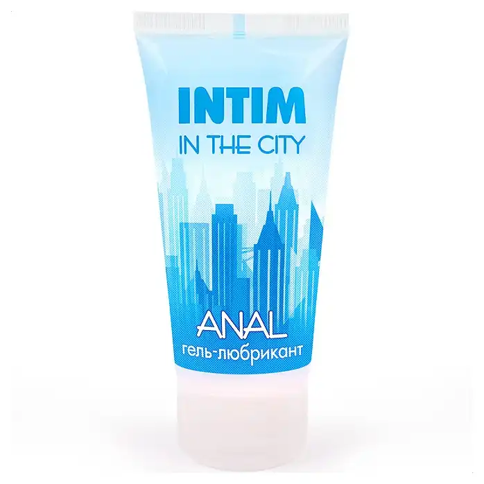 Анальный увлажняющий гель-лубрикант Intim Anal - 60 гр - Серия Intim in the city