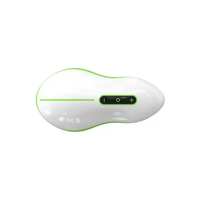 Бело-зеленый вибростимулятор Mouse. Фотография 2.