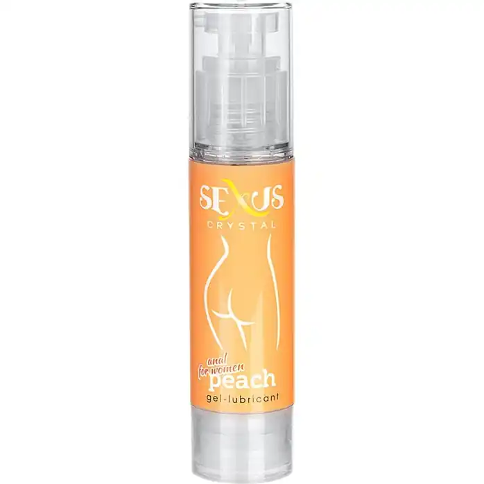 Анальная гель-смазка для женщин с ароматом персика Crystal Peach Anal - 60 мл - Sexus Lubricant