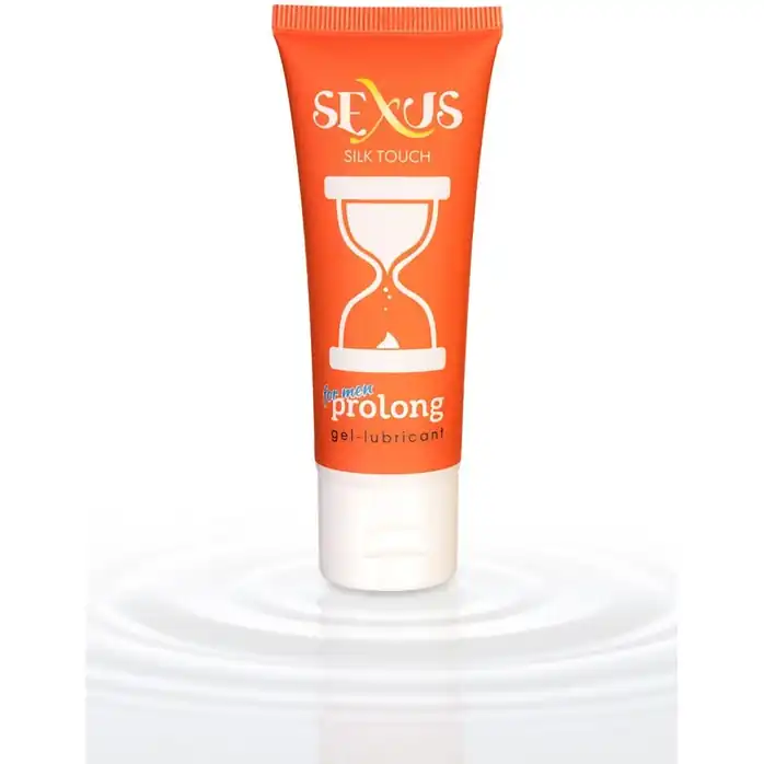 Пролонгирующая гель-смазка для мужчин Silk Touch Prolong - 50 мл - Sexus Lubricant. Фотография 4.