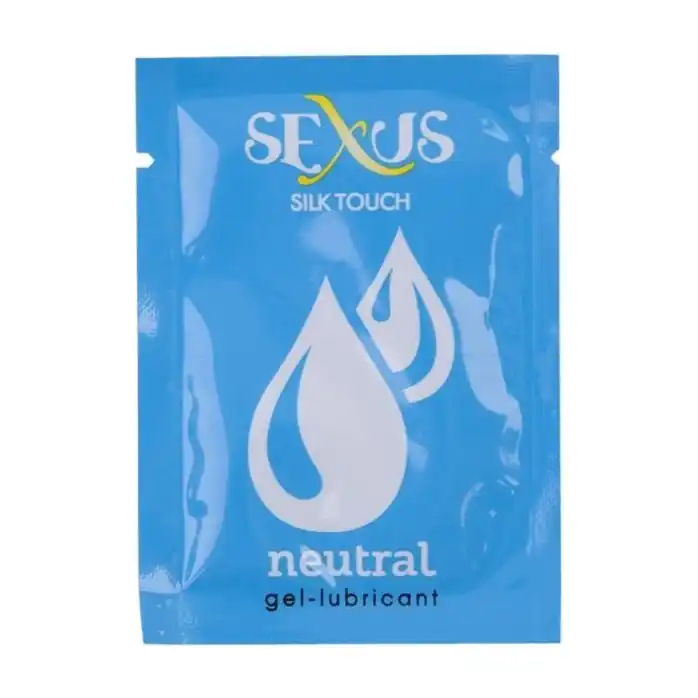 Набор из 50 пробников увлажняющей гель-смазки на водной основе Silk Touch Neutral по 6 мл. каждый - Sexus Lubricant. Фотография 2.