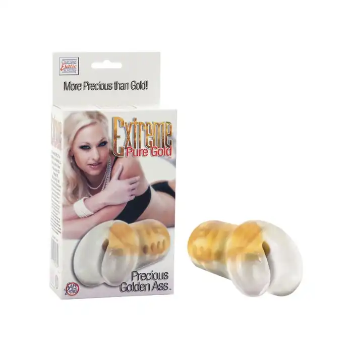Мастурбатор анус WICKED PURE GOLD золото - Extreme Pure Gold. Фотография 2.