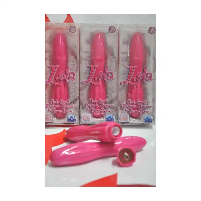 Розовый водонепроницаемый вибратор Lola Vibe. Фотография 3.