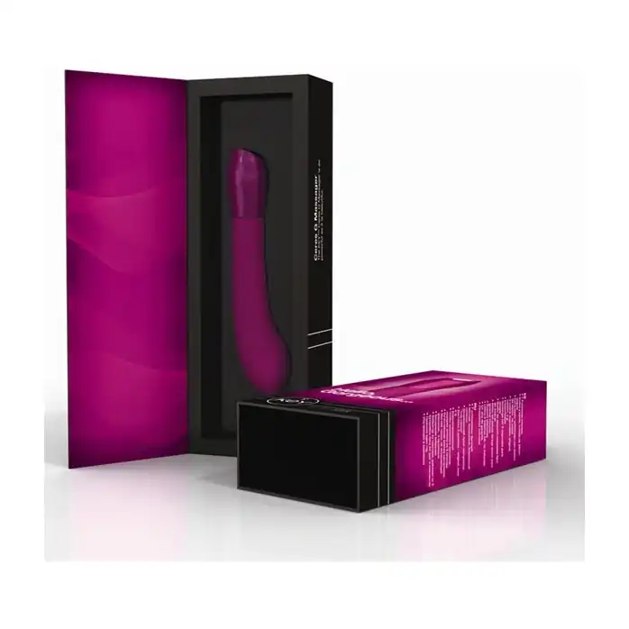 Розовый вибромассажер Ceres G Spot - Key. Фотография 4.