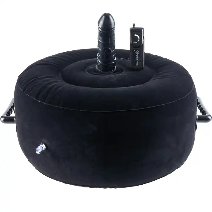 Надувная кушетка с виброфаллосом Inflatable Hot Seat - Fetish Fantasy Series. Фотография 4.