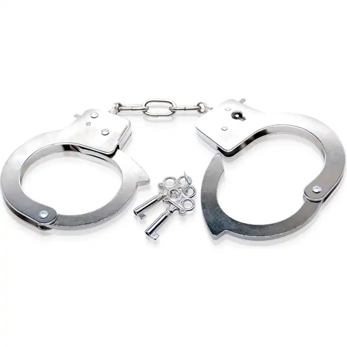 Металлические наручники Metal Handcuffs с ключиками - Fetish Fantasy Limited Edition
