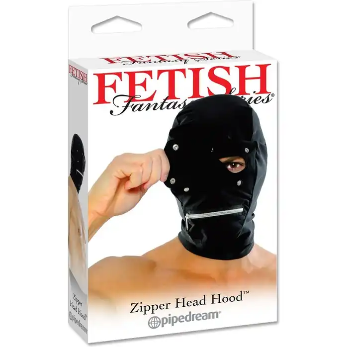 Маска-шлем на лицо с замком - Fetish Fantasy Series. Фотография 4.