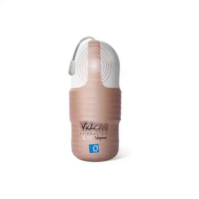 Мастурбатор-вагина с вибрацией Vulcan Love Skin Masturbator Ripe Vagina Vibe - Vulcan