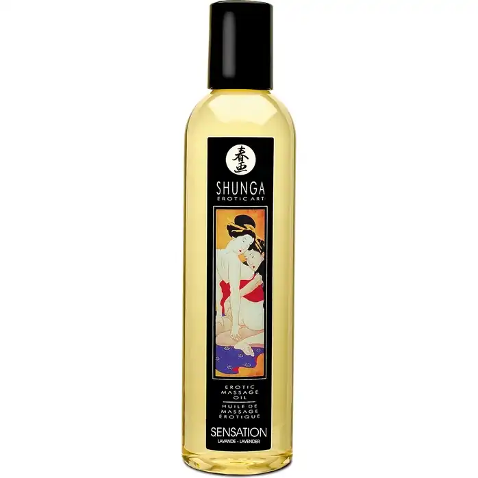 Массажное масло с ароматом лаванды Sensation - 250 мл
