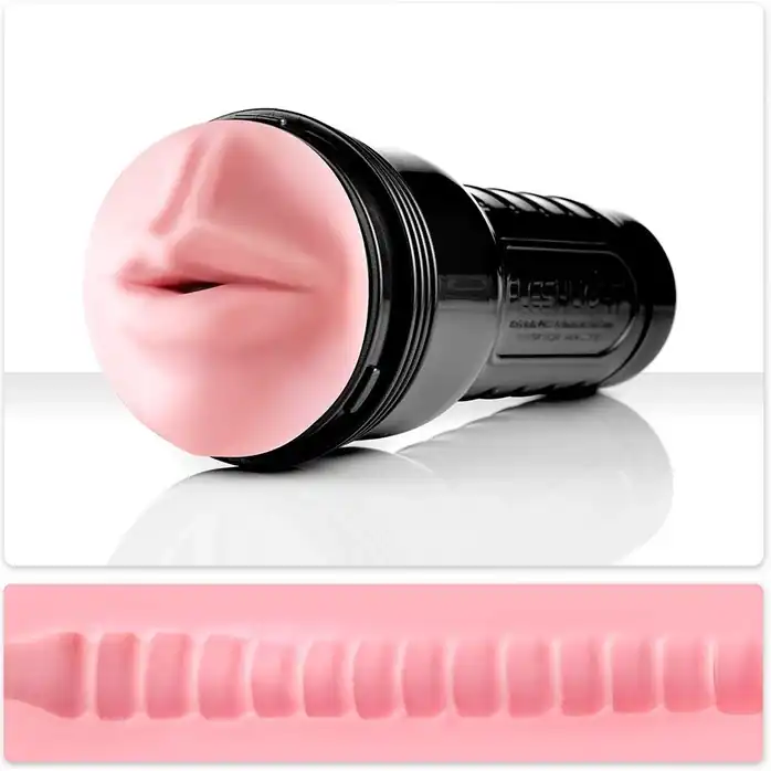 Мастурбатор-рот Fleshlight - Pink Mouse Wonder Wave. Фотография 2.