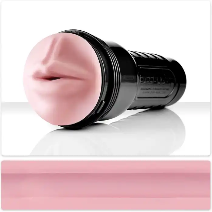 Мастурбатор-ротик Fleshlight - Pink Mouth Original. Фотография 2.