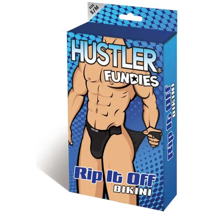 Классические трусы на двух липучках Hustler Fundies. Фотография 2.