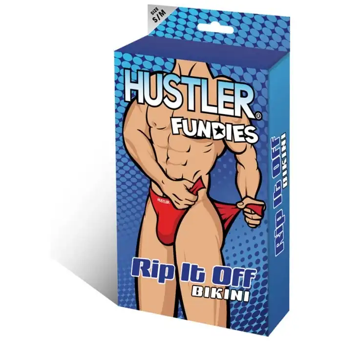 Классические трусы на двух липучках Hustler Fundies. Фотография 5.