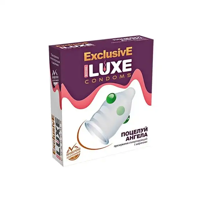 Презерватив LUXE Exclusive «Поцелуй ангела» - 1 шт - Luxe Exclusive