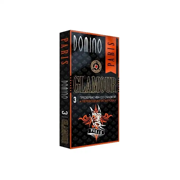 Презервативы DOMINO Glamour Paris - 3 шт - Glamour №3