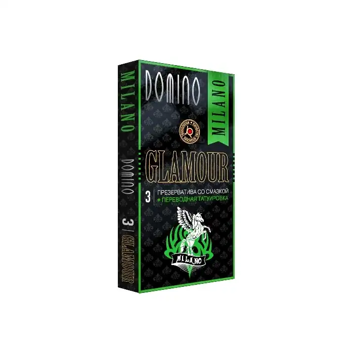 Презервативы DOMINO Glamour Milano - 3 шт - Glamour №3