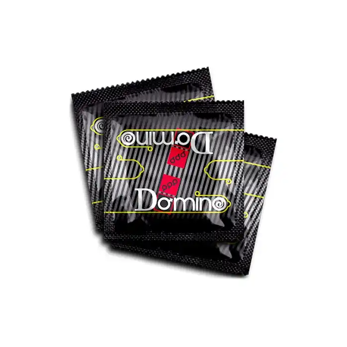 Ароматизированные презервативы Domino Karma - 3 шт - Domino Premium. Фотография 2.