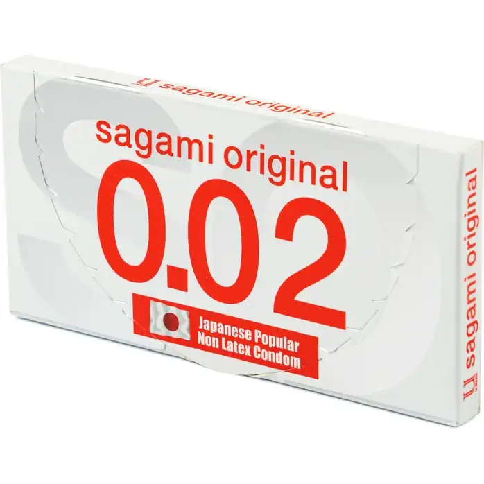 Ультратонкие презервативы Sagami Original 0.02 - 2 шт - Sagami Original. Фотография 2.