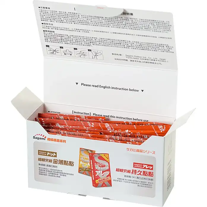 Ультратонкие презервативы Sagami Xtreme Superthin - 15 шт - Sagami Xtreme. Фотография 4.