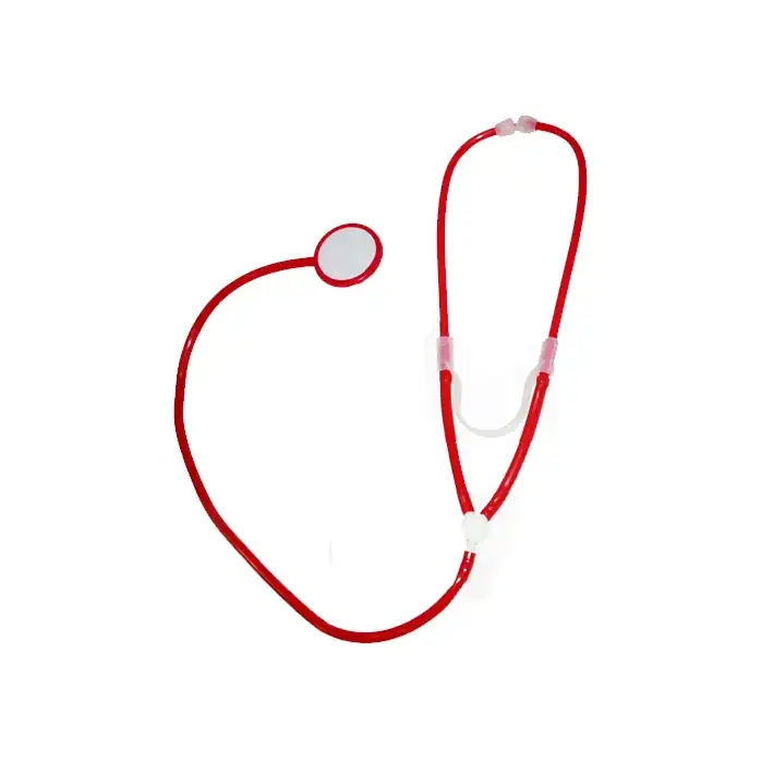 Стетоскоп красного цвета