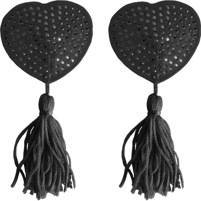 Украшение на соски Nipple Tassels Heart - Ouch!