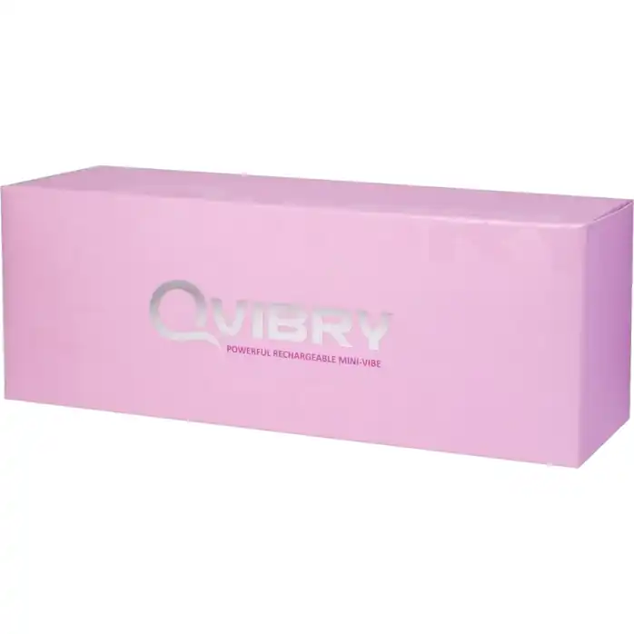Розовый клиторальный вибромассажёр Qvibry. Фотография 6.