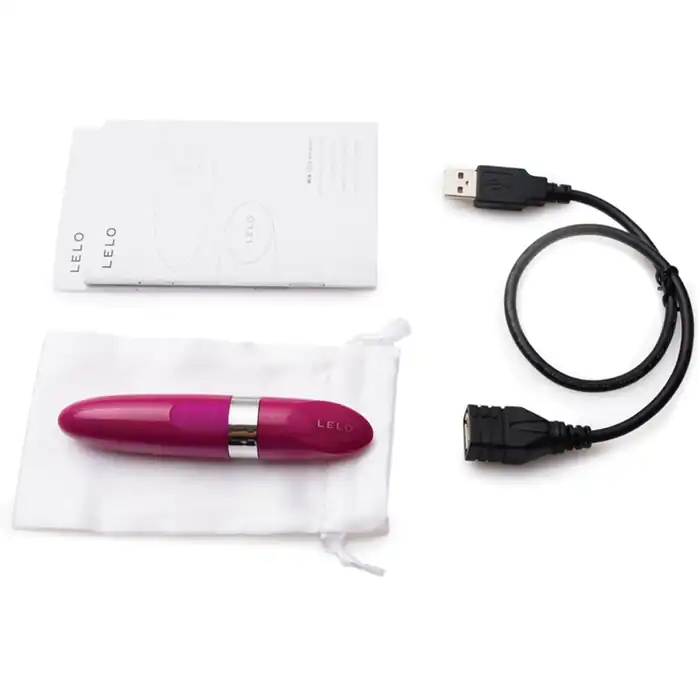 Лиловый мини-вибратор Mia 2 Deep Rose. Фотография 6.