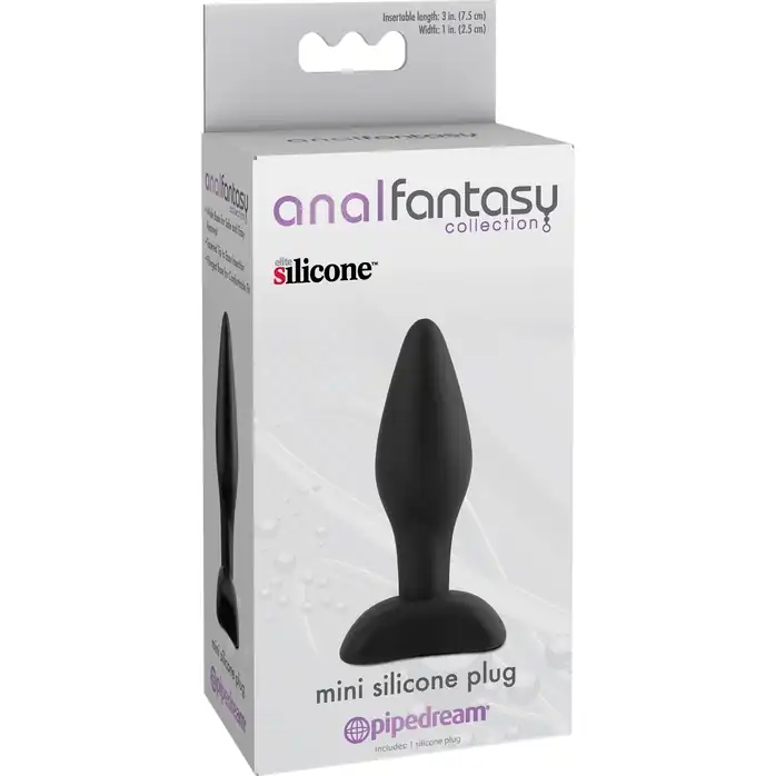 Силиконовая анальная пробка для начинающих - Anal Fantasy Collection. Фотография 3.