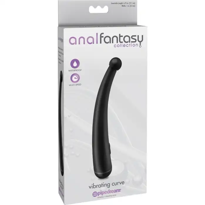 Анальный вибростимулятор точки G - 17,1 см - Anal Fantasy Collection. Фотография 3.