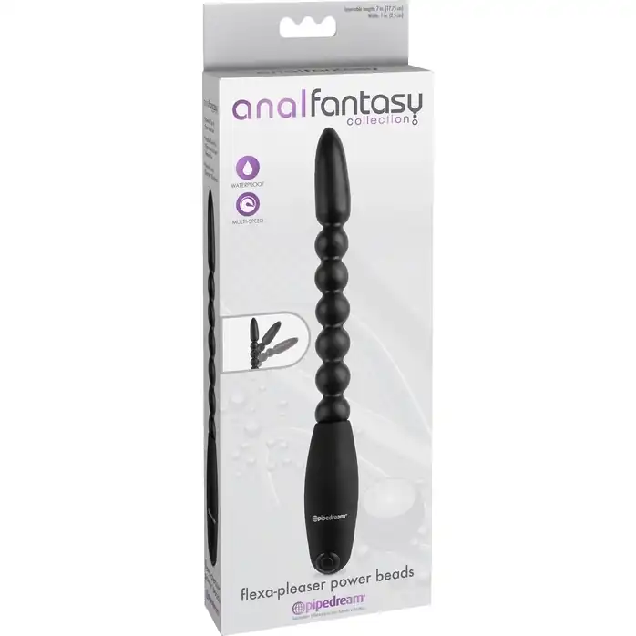 Анальный вибростимулятор на гибком хребте - 27 см - Anal Fantasy Collection. Фотография 3.
