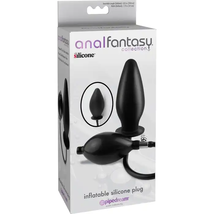 Надувной анальный расширитель - 10,8 см - Anal Fantasy Collection. Фотография 3.