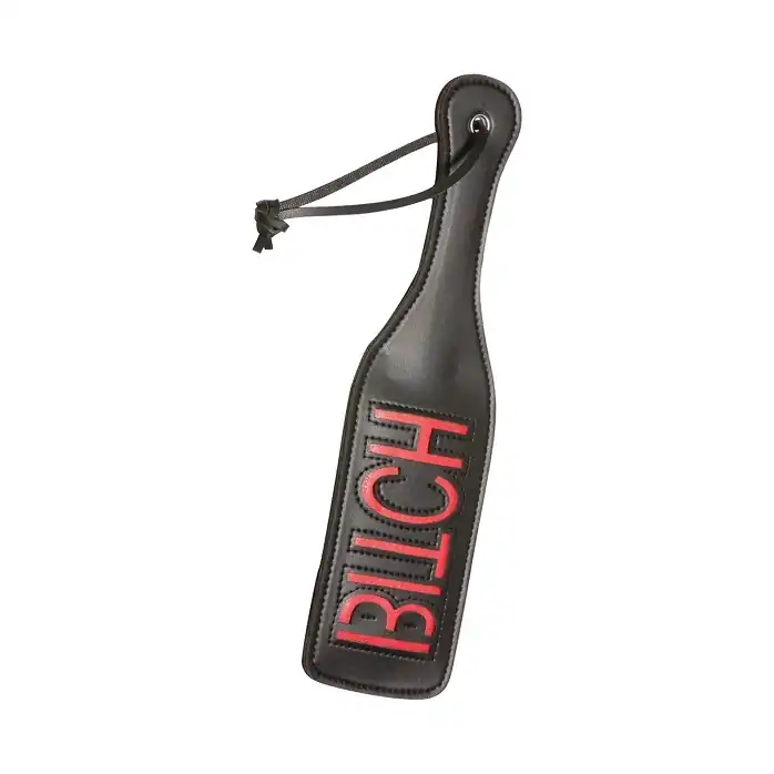 Черный пэддл X-Play с надписью Bitch - X-Play