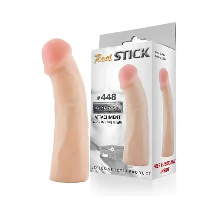 Фаллоимитатор-насадка RealStick #448 - 16,5 см - RealStick