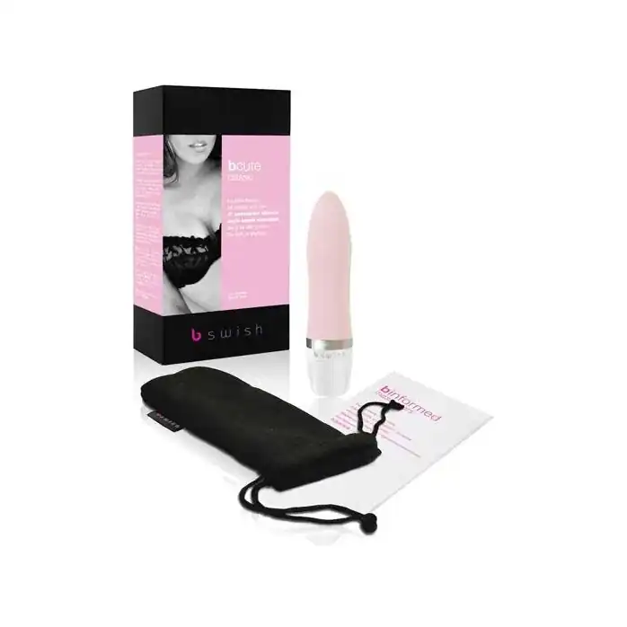 Миниатюрный вибратор bCute Classic Pink - 10,5 см. Фотография 4.