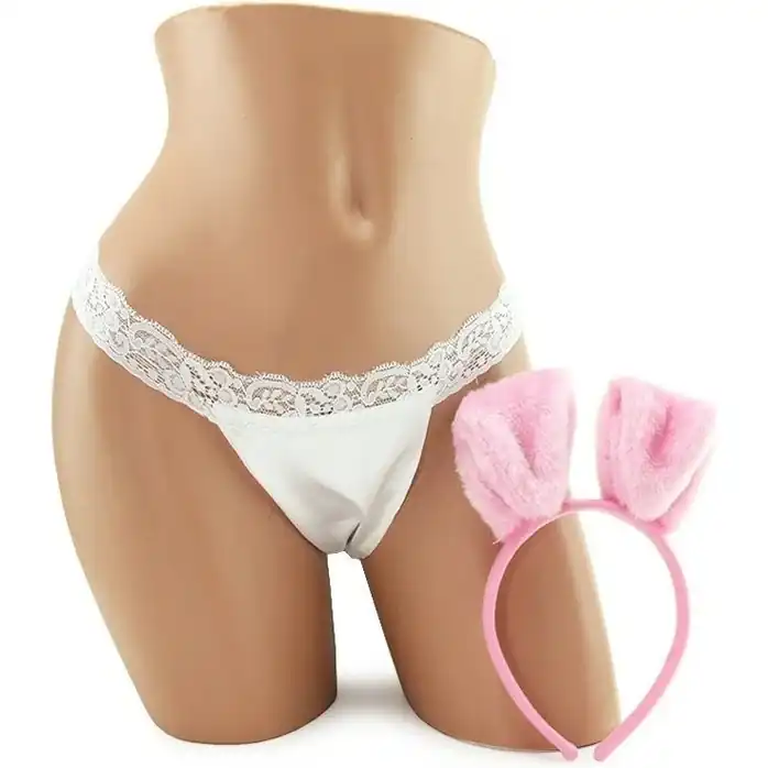 Костюм зайчика Party Time Bunny Ears and Cottontail. Фотография 5.
