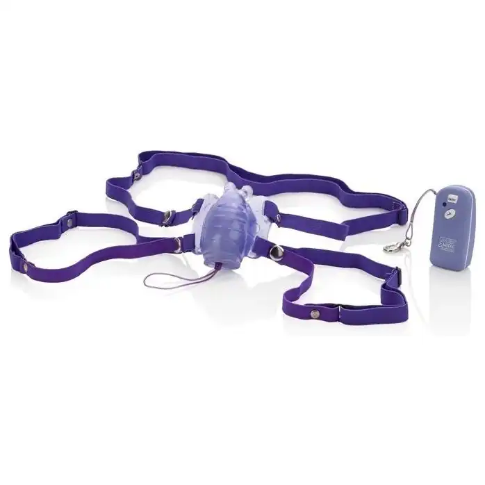 Фиолетовая вибробабочка Remote Waterproof Venus Butterfly на радиоуправлении