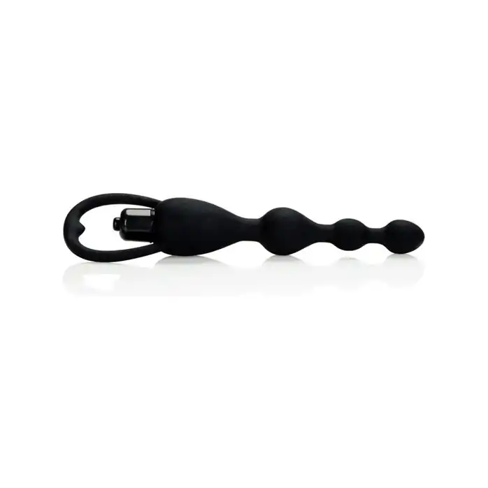 Анальная цепочка Waterproof Vibrating Pleasure Beads - Beads. Фотография 2.