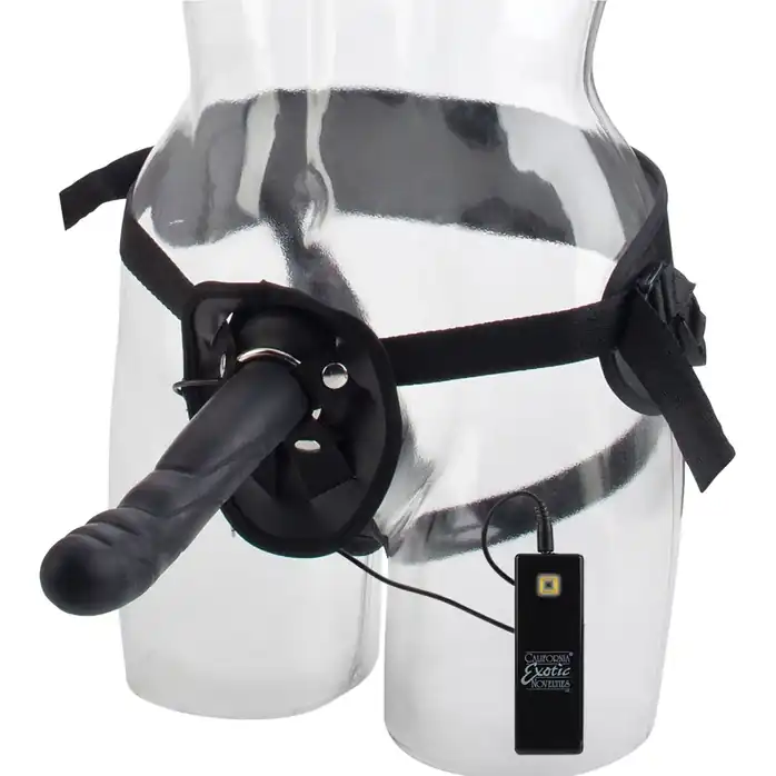 Страпон с вибрацией Love Rider Rippler - 18,5 см - Love Rider