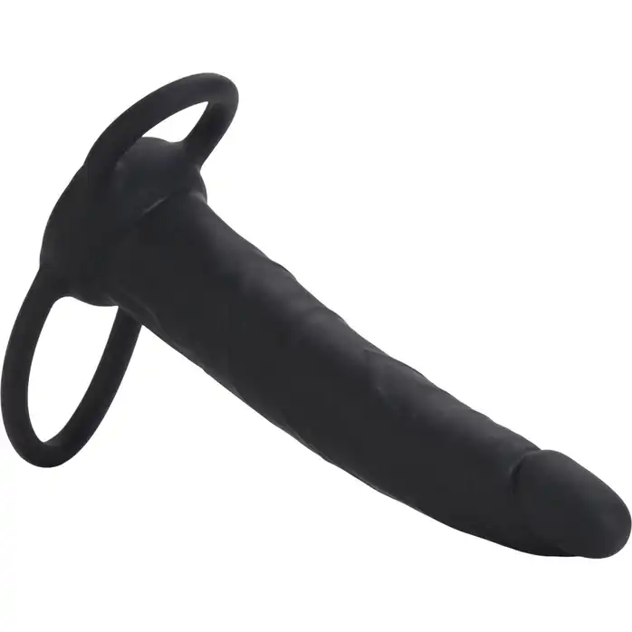 Насадка на пенис Silicone Love Rider Dual Penetrator для двойного проникновения - 14 см - Love Rider. Фотография 3.