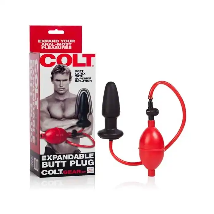 Анальная пробка-расширитель COLT EXPANDABLE BUTT PLUG - Colt. Фотография 5.