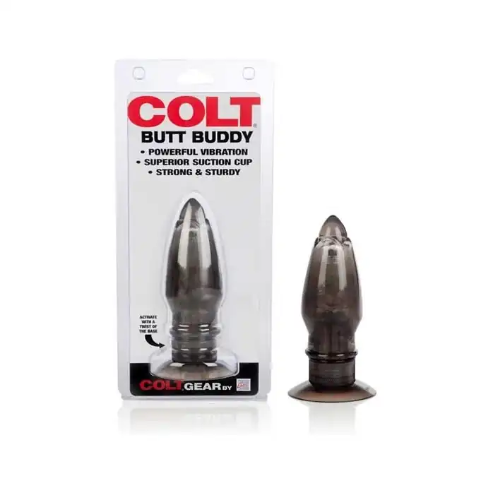 Анальная вибропробка на присоске Butt Buddy - Colt. Фотография 4.