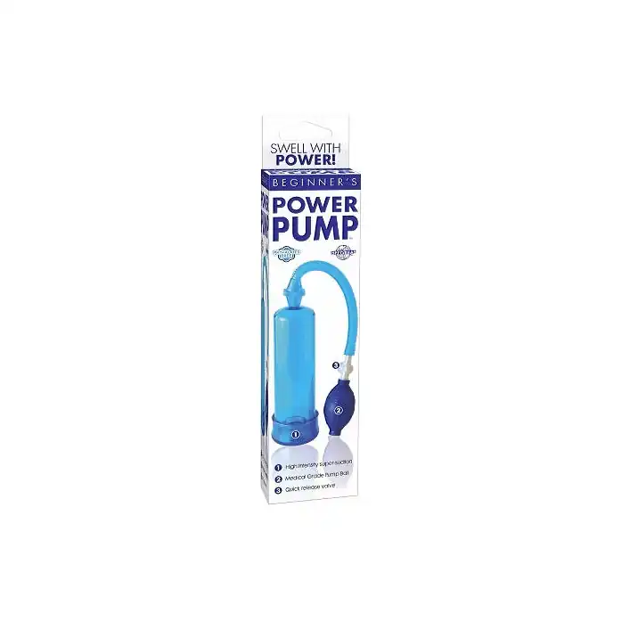 Голубая мужская помпа BEGINNERS - Pipedream Products